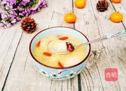 Illustration of how to make yam, red dates and millet porridge 12