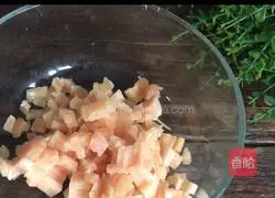 Cucumber, chicken and millet porridge (weight loss version) Practice illustration 3