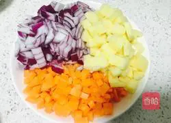 Illustration of how to make curry chicken 3