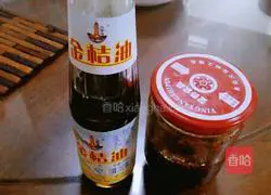 Illustration of how to make dragon head fish and ham spring rolls 10