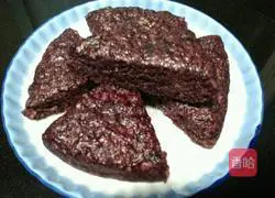 Illustration of how to make black rice cake 5