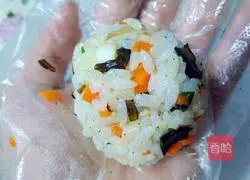 Illustration of how to make glutinous rice balls 7