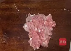 Illustration of how to make cabbage and lean meat porridge 1