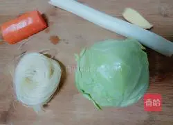 Illustration of homemade colorful vegetable spring rolls 1