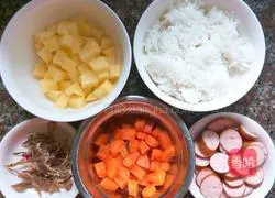 Cheese Baked Rice Recipe Illustration 1