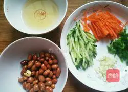 Illustration of how to make saliva cold noodles 6