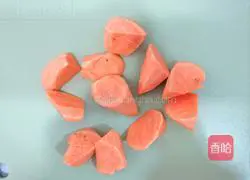 Illustration of how to make sweet potato porridge 4