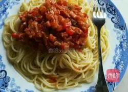 Illustration of how to make tomato pasta 9
