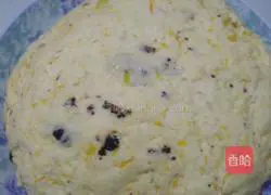 Illustration of how to make Plum Pumpkin Hair Cake 7