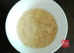 Illustration of how to make banana and pumpkin porridge (baby food supplement) 7