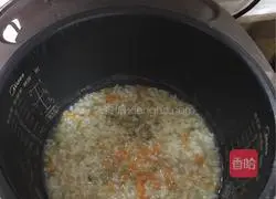 Red snail carrot baby porridge Practice illustration 3