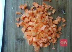 Pumpkin Sausage Braised Rice Recipe Illustration 3