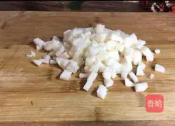 Illustration of how to make sweet potato and sweet potato porridge 2