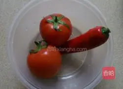 Illustration of braised rice noodles 2