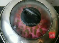 Illustration of how to make dragon fruit cake 13