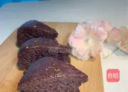 Illustration of how to make purple rice cake 1