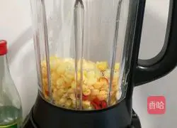 Illustration of how to make corn paste 3