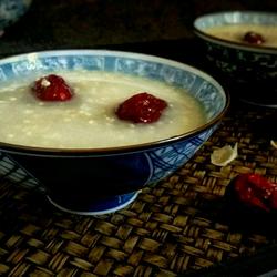 Red dates and millet porridge