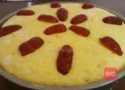 Illustration of how to make pumpkin hair cake 7