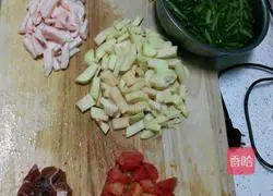 Potatoes Illustration of how to make braised beans and noodles 1