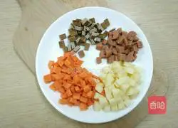 Illustration of tomato braised rice 3