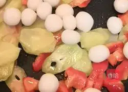 Illustration of how to make vegetarian Yuanxiao 7