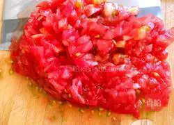 Illustration of how to make tomato baked rice (original) 4