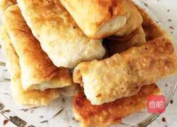 Illustration of homemade assorted spring rolls 6