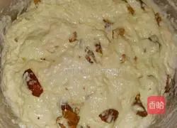 Red dates and milky aroma Illustration of how to make hair cake 4