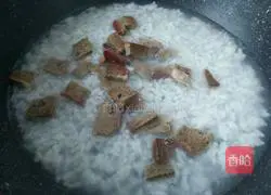 Spinach and Pork Liver Porridge Recipe 7