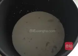 Milk black sesame hair cake recipe illustration 3