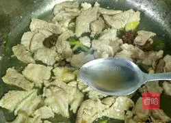 Illustration of how to make braised beans and noodles 7