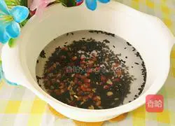 Black rice porridge recipe 2