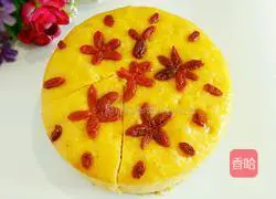 Illustration of how to make pumpkin hair cake 15