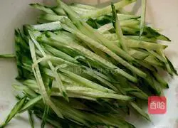 Illustration of how to make cold noodles 6