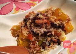 Illustration of how to make squid and pumpkin braised rice (rice cooker) 14