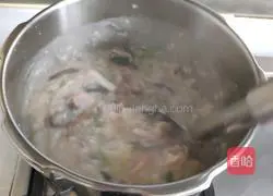 Illustration of how to make squid porridge 6