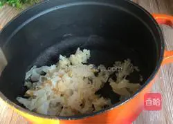 Tremella double rice porridge recipe illustration 2