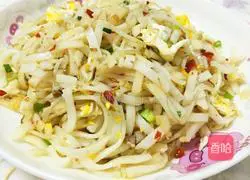 Illustration of how to make fried rice noodles 6
