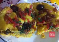 Illustration of how to make corn cake 6