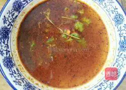 Illustration of how to make spicy rice noodles 8