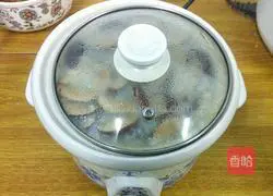 Illustration of how to make red date and lotus seed porridge 9