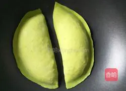 Illustration of how to make spinach noodles and leek boxes 16