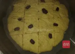 Illustration of how to make cornmeal cake 6