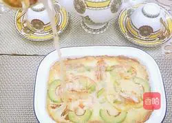 Cheese and Seafood Baked Rice Recipe Illustration 9