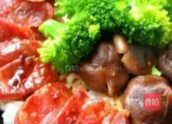 pIllustration of how to make claypot rice 9