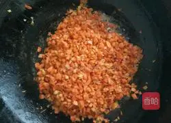 Illustration of how to make tomato sauce rice balls 2