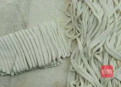 Illustration of homemade cold noodles 8