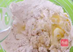 Illustration of making hamburger dough 7