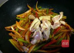 Illustration of how to make Korean squid rice bowl 9